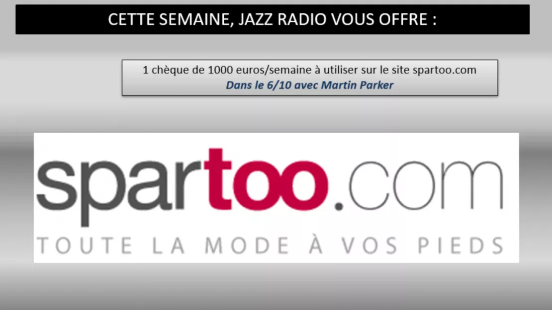 Remportez 1000€ de shopping sur le site de Spartoo !