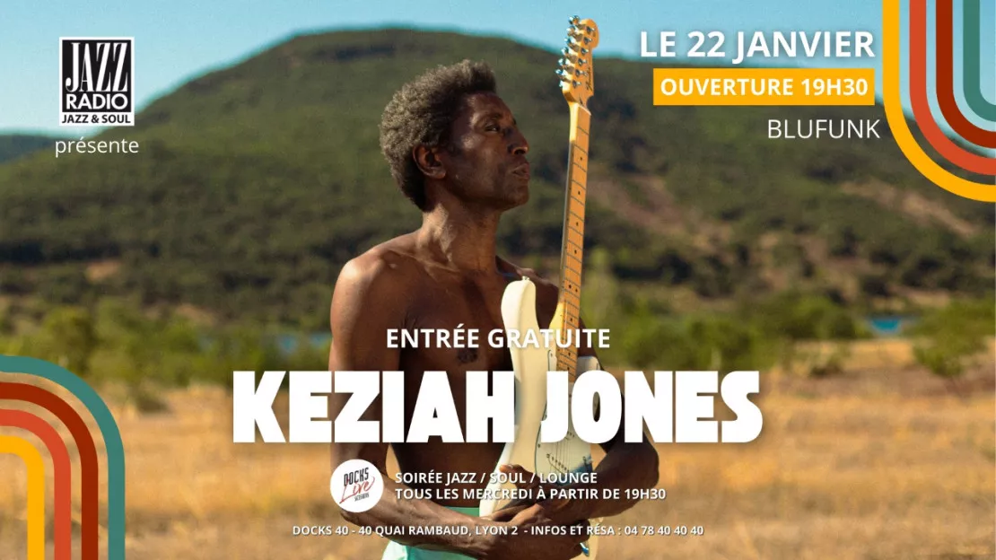 [Evènement] Keziah Jones en showcase Jazz Radio