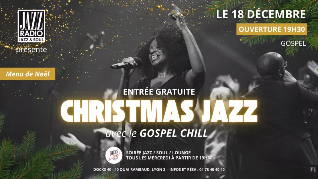 Venez fêter Noël avec Kristaa Williams et Gospel Chill !