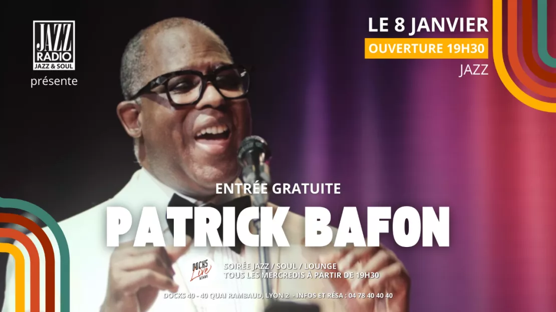 Patrick Bafon fait revivre l'âme des crooners le mercredi 8 janvier 2025 !