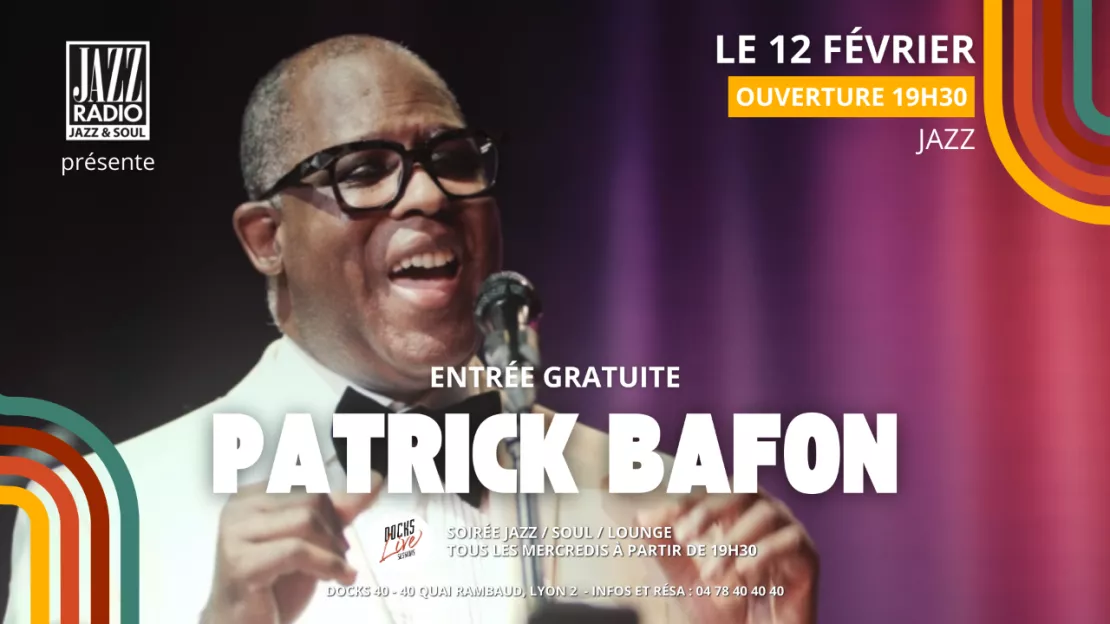 L’âme des crooners renaît avec Patrick Bafon, le 12 février 2025 !