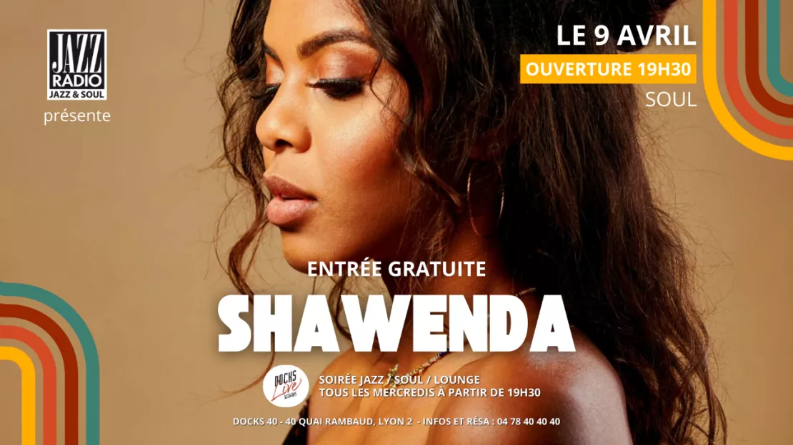 Rendez-vous le mercredi 9 avril 2025 pour un showcase unique de Shawenda !