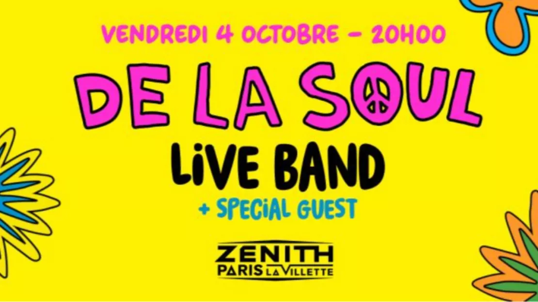 De La Soul en concert unique au Zenith de Paris