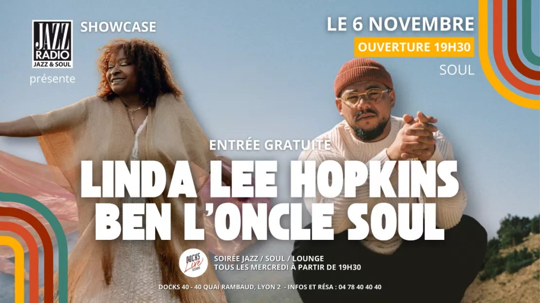 [SHOWCASE JAZZ RADIO] Quand l'énergie soul de Linda Lee Hopkins rencontre celle de Ben l'Oncle Soul