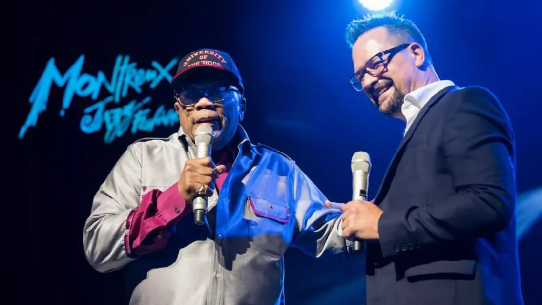 "Un grand de la musique et ami du Montreux Jazz Festival" L'hommage de Mathieu Jaton à Quincy Jones